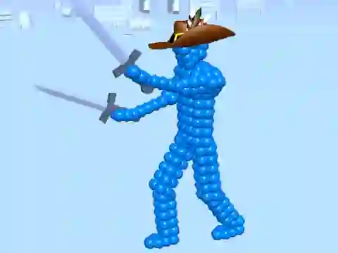 שפּיל Posture Duel אָנליין