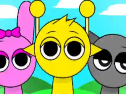 שפּיל Sprunki Spot the 5 Differences אָנליין