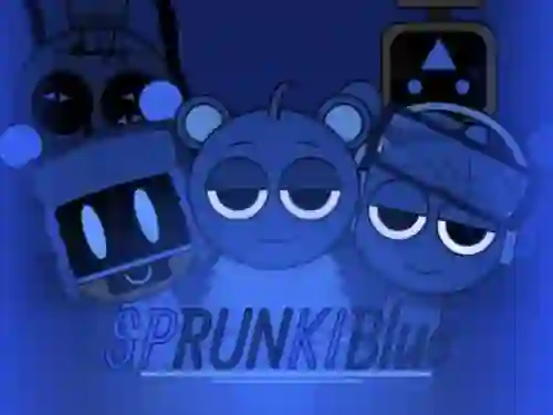 שפּיל Sprunki Blue Mod אָנליין