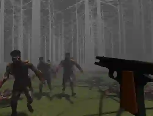 שפּיל Zombies in a Forest אָנליין