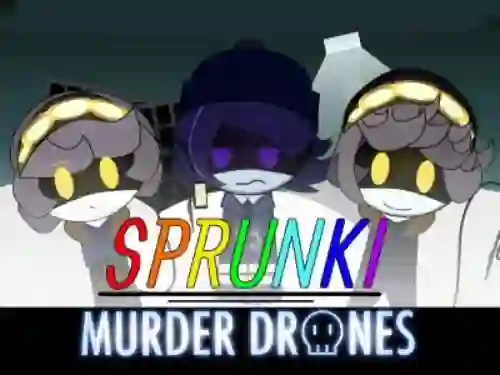 שפּיל Sprunki: Murder Drones אָנליין