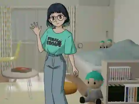 שפּיל Escape from Oshikatsu Onna's Room אָנליין