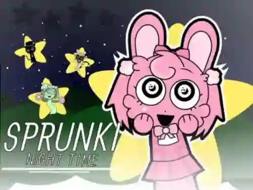 שפּיל Sprunki Night Time 2 אָנליין