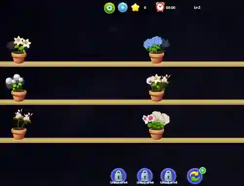 שפּיל Flower Matching אָנליין