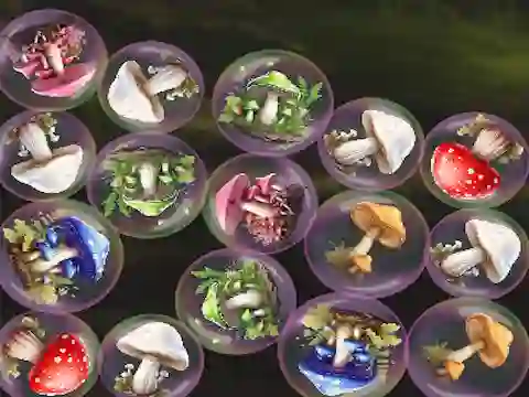 שפּיל Merge Mushrooms! אָנליין