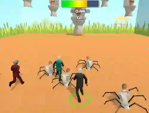 שפּיל Cameraman Vs Skibidi Survival אָנליין