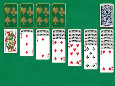 שפּיל Klondike Classic Solitaire אָנליין
