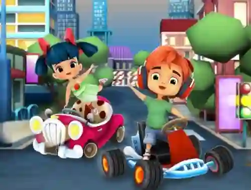 שפּיל Kart Hooligans אָנליין
