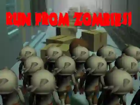 שפּיל Run from Zombies! אָנליין