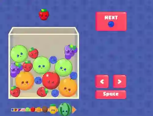 שפּיל Fruit Merge אָנליין