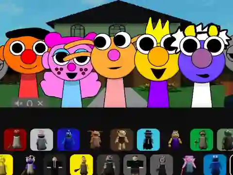 שפּיל Sprunki Puppet אָנליין