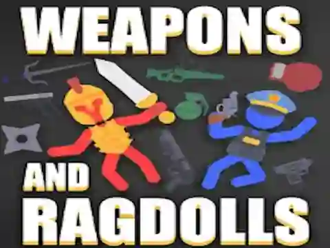 שפּיל Weapons and Ragdolls אָנליין