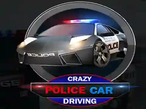 שפּיל Crazy Police Car Driving אָנליין