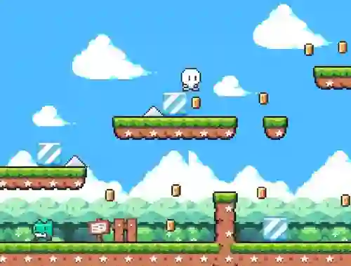 שפּיל Snowman Adventure אָנליין
