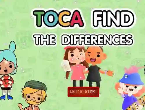 שפּיל Toca Find The Differences אָנליין