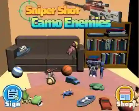 שפּיל Sniper Shot Camo Enemies אָנליין