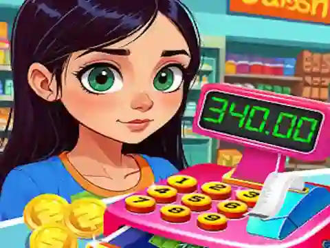 שפּיל Supermarket Shopping For Kids אָנליין