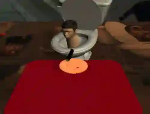 שפּיל Skibidi Toilet Squid Game Honeycomb אָנליין