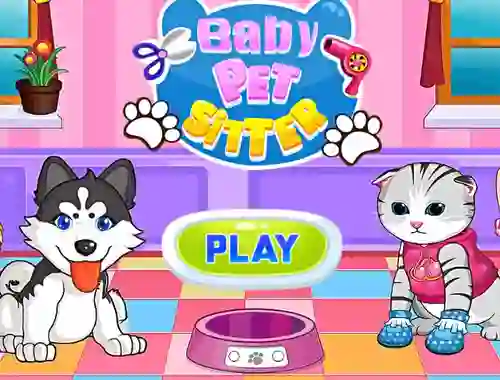 שפּיל Baby Pet Sitter אָנליין