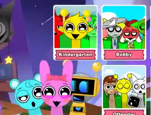 שפּיל Incredibox Party Frozen Sprunki Beat אָנליין