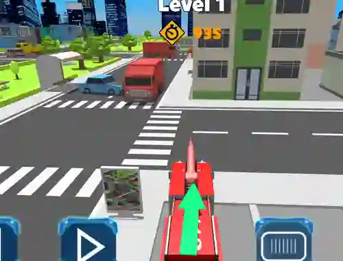 שפּיל Fire Truck Rescue Driving אָנליין
