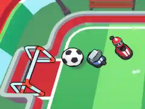 שפּיל Bumper Cars Soccer אָנליין