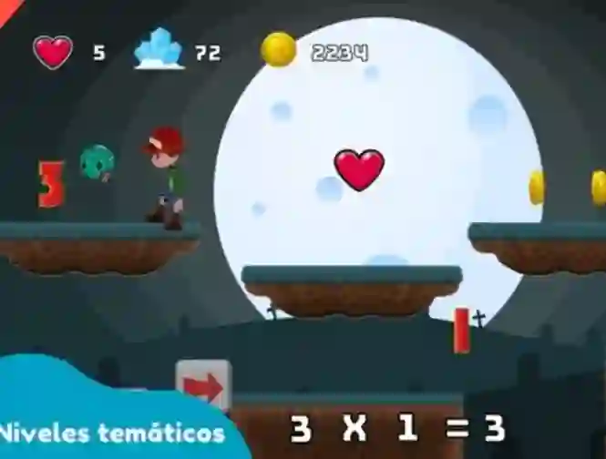 שפּיל Sam's Math Adventure אָנליין
