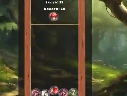 שפּיל Merge Mushrooms 2048! אָנליין