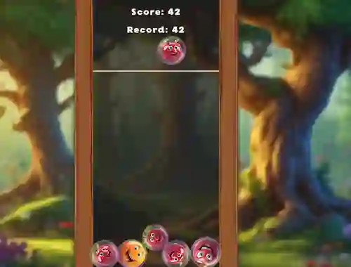שפּיל Match Fruits In Bubbles! אָנליין