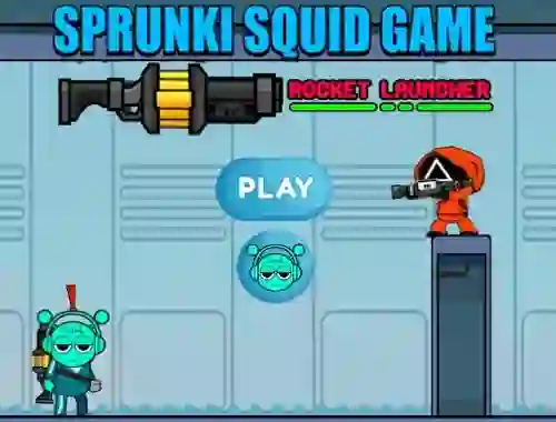 שפּיל Sprunki Squid Game Rocket Launcher אָנליין