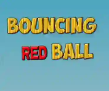שפּיל Bouncing Red Ball אָנליין
