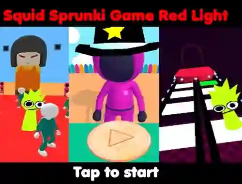 שפּיל Squid Sprunki Game Red Light אָנליין