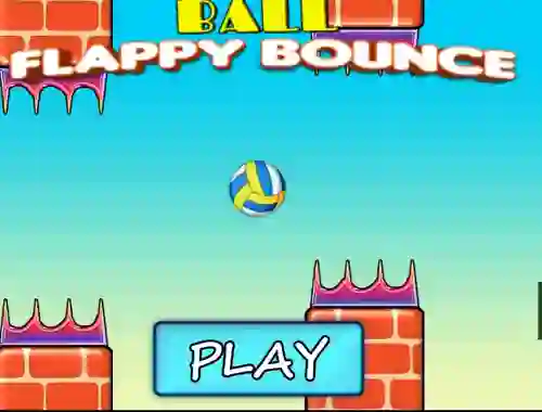 שפּיל Ball Flappy Bounce אָנליין