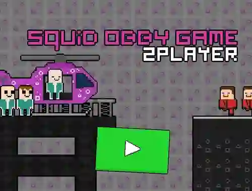 שפּיל Squid Obby Game 2player אָנליין