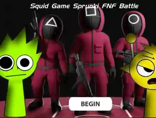 שפּיל Squid Game Sprunki Fnf Battle אָנליין
