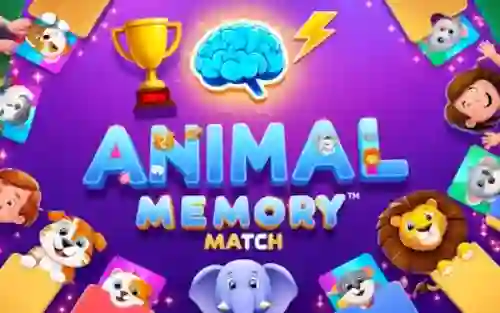 שפּיל Animal Memory Match אָנליין