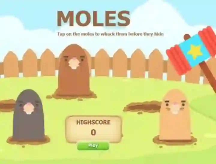 שפּיל Moles אָנליין