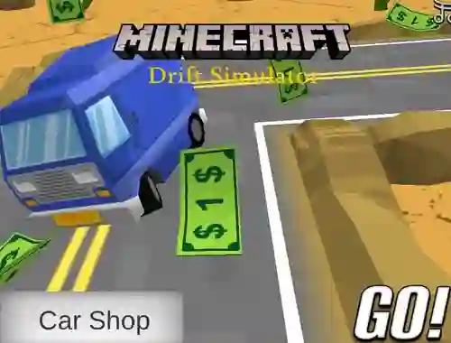 שפּיל Minecraft Drift Simulator אָנליין