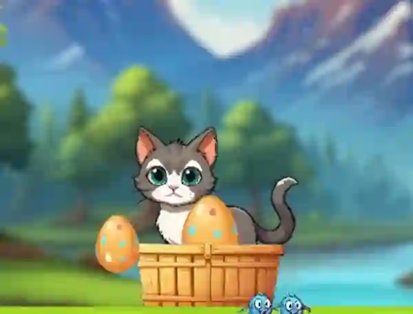 שפּיל Hungry Kitty Adventures אָנליין