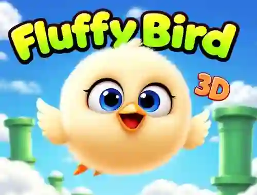 שפּיל Fluffy Bird 3D אָנליין