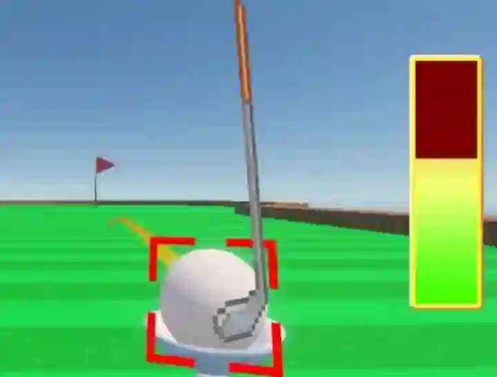 שפּיל Super Mega Power Golf 3D אָנליין