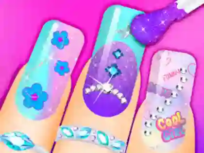 שפּיל Coloring Book: Nail Art אָנליין