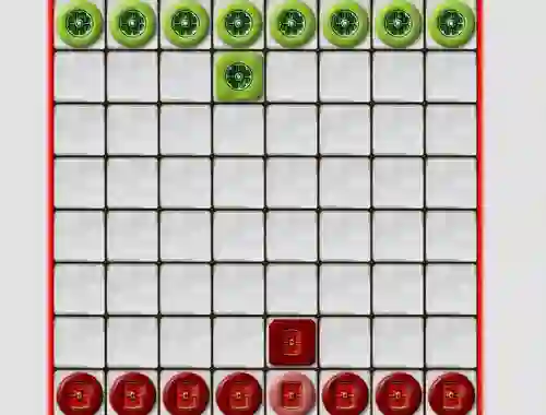 שפּיל Ludus Roman Checkers אָנליין
