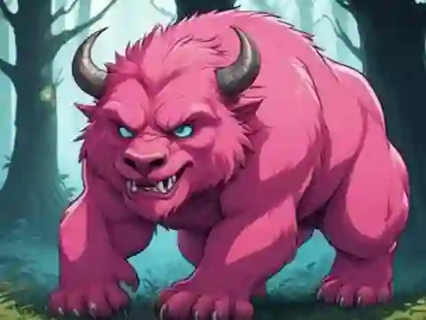 שפּיל Magical Pink Beast Rescue אָנליין
