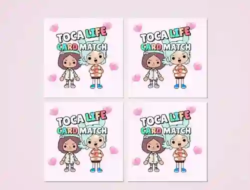 שפּיל Toca Life Memory Card Match אָנליין