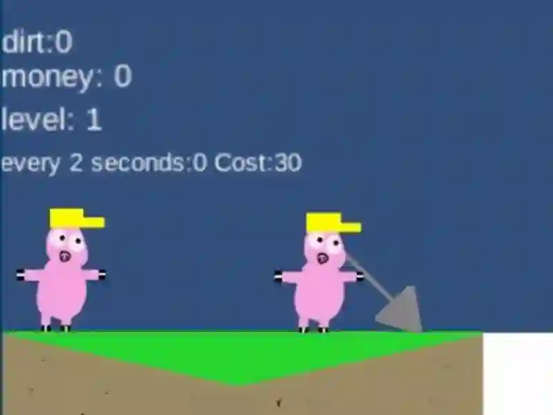 שפּיל Pig Dirt Worker אָנליין