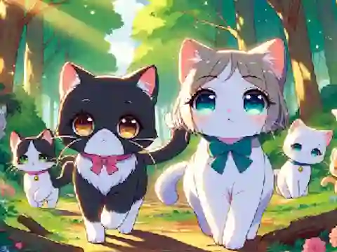 שפּיל Adventure of Kittens אָנליין