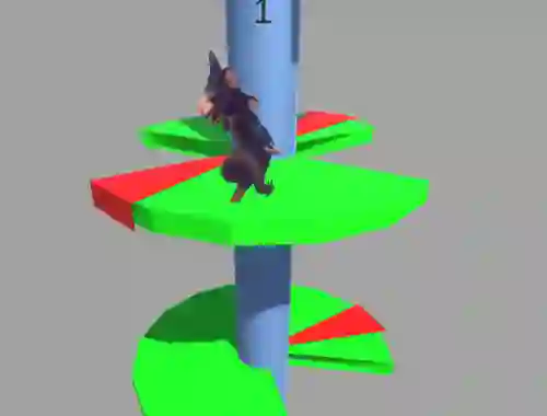 שפּיל Ratomilton Helix Jump אָנליין