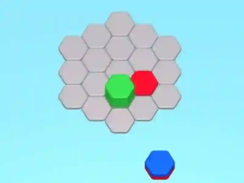 שפּיל Hexa Stack Sort אָנליין