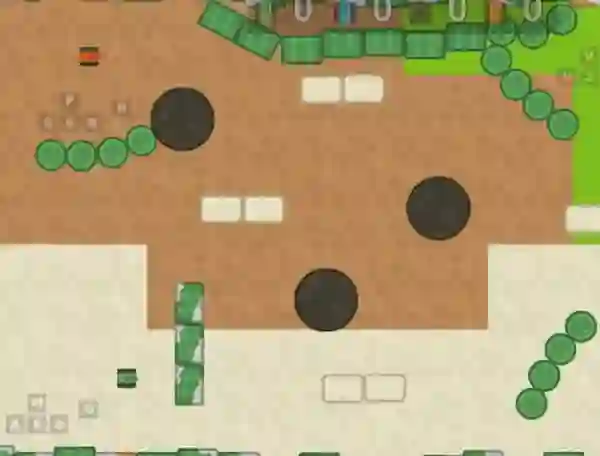 שפּיל 1 2 3 4 Player Tank Game 2D אָנליין